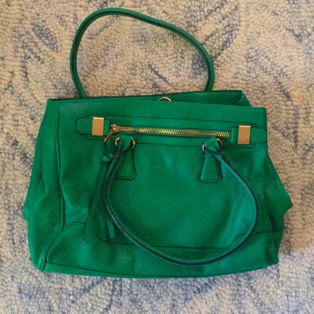 Large Aldo Green Tote